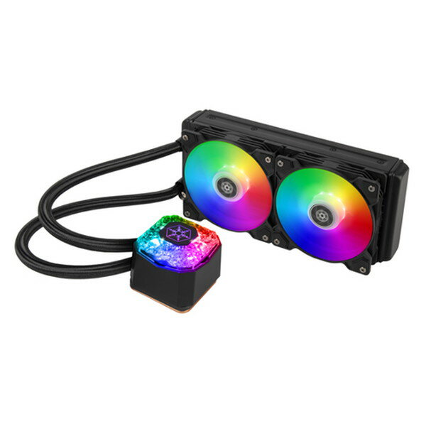 Silverstone 水冷クーラー SIV-SST-IG240P-ARGB 【キャンセル不可・北海道沖縄離島配送不可】-お取り寄せ- 4589657258355-ds