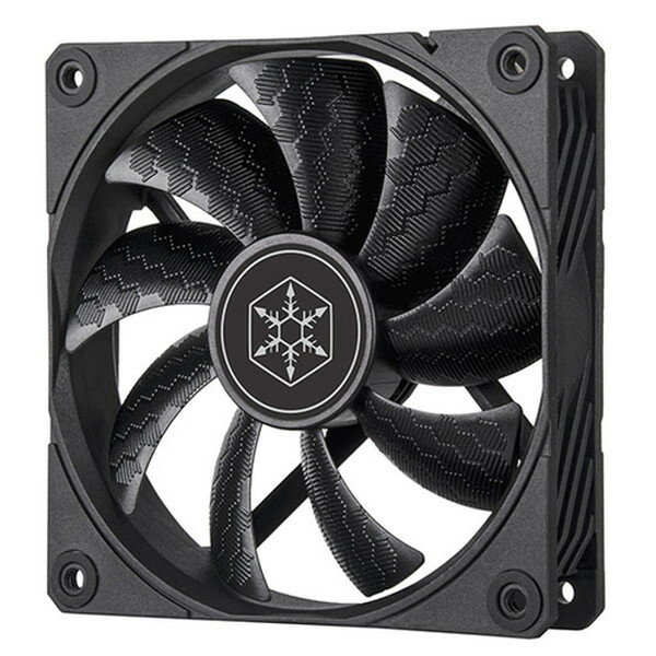 Silverstone ケースファン SIV-SST-SF120B 【キャンセル不可・北海道沖縄離島配送不可】-お取り寄せ- 4589657259093-ds