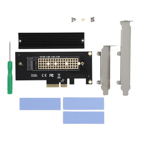 AINEX アイネックス M．2 NVMe SSD変換PCIe AIF11 【キャンセル不可・北海道沖縄離島配送不可】-お取り寄せ- 4562412843478-ds