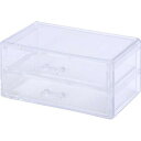 不二貿易 PSコスメ収納 引キ出シ2段 6300 商品コード14382 【代引・日時指定・キャンセル不可・北海道沖縄離島配送不可】 -お取リ寄せ- 4953980143822-ds