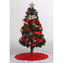 不二貿易 セットツリー120CM レッド 120RPT 商品コード16421 【代引・日時指定・キャンセル不可・北海道沖縄離島配送不可】 -お取リ寄せ- 4953980164216-ds