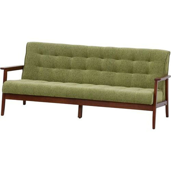 不二貿易 ファブリックソファー フレンズGR 3P 846 846 商品コード34208 【代引・日時指定・キャンセル不可・北海道沖縄離島配送不可】 -お取リ寄せ- 4953980342089-ds