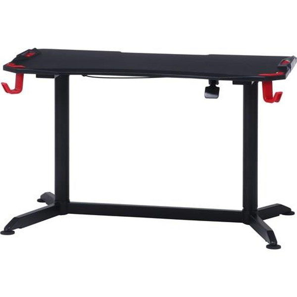 不二貿易 GAMING DESK XeNO(ゼノ)PRO-01 RED AA-1803 商品コード38138 【代引・日時指定・キャンセル不可・北海道沖縄離島配送不可】 -お取リ寄せ- 4953980381385-ds