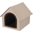 不二貿易 ペットハウス 三角屋根 Lサイズ BE RU0328-3 商品コード53716 【代引・日時指定・キャンセル不可・北海道沖縄離島配送不可】 -お取リ寄...
