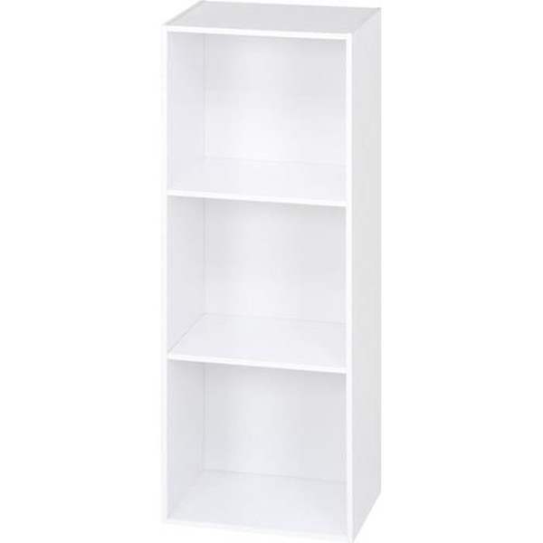 不二貿易 カラーボックス3段 A4対応 WH HP943 A4 WH 商品コード96570 【代引・日時指定・キャンセル不可・北海道沖縄離島配送不可】 -お取リ寄せ- 4953980965707-ds