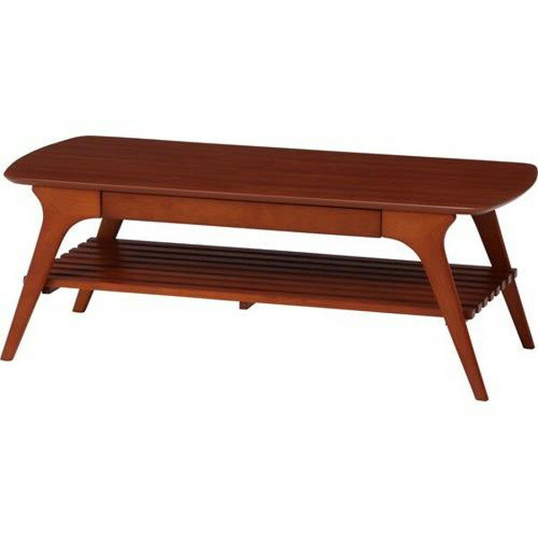 不二貿易 引出シ付キセンターテーブル BR 06V-M17-11050 商品コード98070 【代引・日時指定・キャンセル不可・北海道沖縄離島配送不可】 -お取リ寄せ- 4953980980700-ds