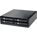 Century センチュリー CMRK-S4S6G2 (5インチベイにまとめるラック 2.5×4 SATA6G) 【キャンセル不可 北海道沖縄離島配送不可】 -お取り寄せ- 4549032019315-ds