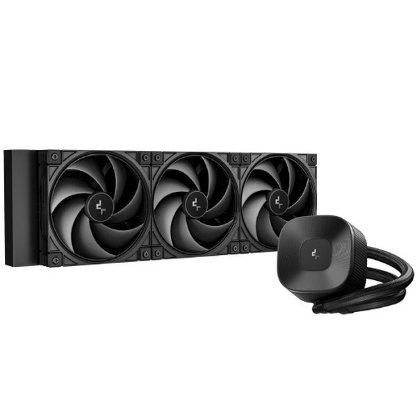 Other - Deepcool LE360 V2 ZERO DARK R-LE360ZERO-BKLNMD-G-1 CPUクーラー 最大3400RPM 6スロット 4極モーター 【キャンセル不可・北海道沖縄離島配送不可】 -お取り寄せ- 4537694374484-ds