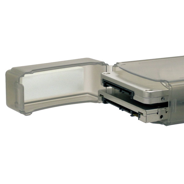 AINEX アイネックス HDB-02B-BK 2.5インチHDD 収納ケース 2台用 SSD HDD 保管 パソコン PC【キャンセル不可・北海道沖縄離島配送不可】 -お取り寄せ- 4562412839570-ds - Image 2