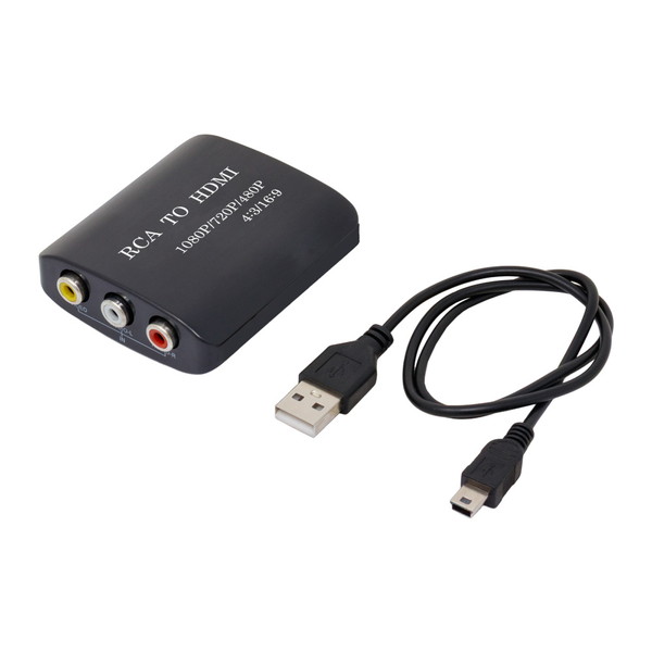 Rakuten - AINEX アイネックス MCV-RCAHD02 RCA-HDMI変換器 縦横比&解像度切り替え対応 16:9／4:3【キャンセル不可・北海道沖縄離島配送不可】 -お取り寄せ- 4562412844901-ds