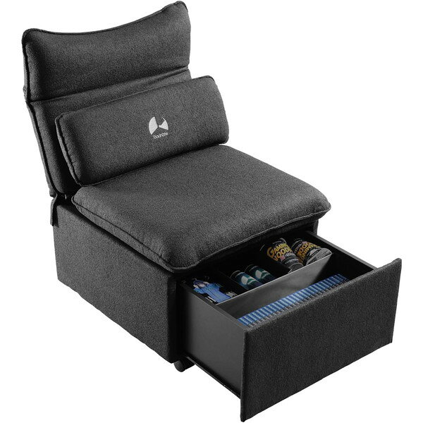 Bauhutte ストレージソファ G-420-BK ゲーミングソファ 大容量ストレージ 連結 デュアルリクライニング バウヒュッテ【代引・日時指定・キャンセル不可・北海道沖縄離島配送不可】 -メーカー直送- 4571697238558-ds