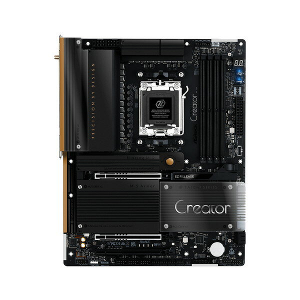ASRock マザーボード X870 Taichi Creator / AMD X870チップセット / AMD Ryzen 9000/8000/7000対応 / ATXフォームファクター / PCI Express 5.0 x16スロット / LED マザボ アスロック 【キャンセル不可・北海道沖縄離島配送不可】 4711581492066-ds - Image 2