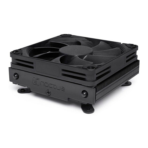 Noctua CPUクーラー ロープロファイル ブラック NH-L9I-17XX chromax.black NH-L9I-17XX-CH-BK Intel LGA1700/LGA1851対応 【キャンセル不可・北海道沖縄離島配送不可】 -お取り寄せ- 9010018000283-ds