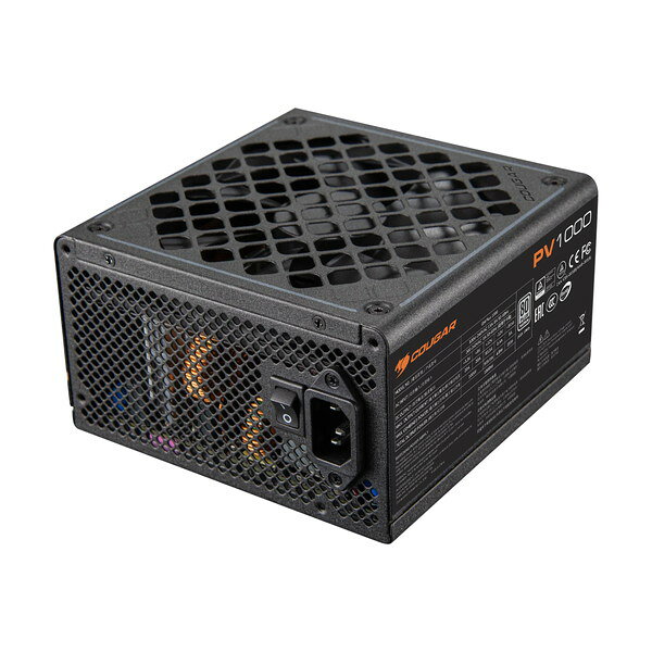COUGAR 電源ユニット GM Plus 1000 (PV 1000) 80PLUS Platinum認証 フルモジュラー方式 1000W電源 ATX3.1 PCIE5.1認証 【キャンセル不可・北海道沖縄離島配送不可】 4541995045721-ds