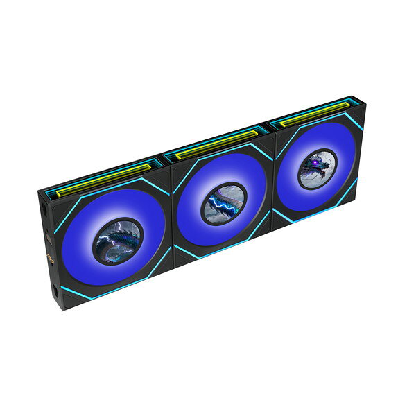 UNI FAN Flexシリーズは、USB接続、L-Wireless、あるいはマザーボード経由のPWMおよびARGB同期など、ファンの回転数、ライティング、LCD機能の制御方法において、ユーザーに高い柔軟性を提供するよう設計されています。新しいレシーバー・プラットフォームを基盤としており、PC構成に合わせて、ソフトウェアによるカスタマイズ、ワイヤレス制御、マザーボードとの直接同期といった要素を容易に使い分けることが可能です。ラインナップには「TL FLEX」「TL LCD FLEX」「SL-INF FLEX」「SL-INF LCD FLEX」が用意されており、LCD搭載モデルでは、リアルタイム・モニタリングや独自のビジュアル表示に対応した、より大型の1.8インチ（480 x 480、60Hz）ディスプレイが採用されています。・ファンサイズ：120 x 124 x 28 mm Black 3個パック・Reverse Blade 1.8" LCD搭載、2.4GHzワイヤレスコントロール、デイジーチェーン対応・インフィニティミラーデザイン、FDBベアリング・回転数；0,350 ? 1950 RPM 　風量；56.89 CFM（最大） 風圧：2.28 mmH?O　騒音値：31 dB(A)・解像度480x480、リフレッシュレート60Hz、・L-Connect 3による、各種カスタマイズが可能■ ご注意 ■・ ご注文のタイミングにより、納期がかかる、又は完売などの場合もございます。・ 商品の情報/詳細、画像について保証は致しかねます。・ 画像はイメージです。商品以外が含まれる、又は商品と異なる場合があります。・ 必ずメーカーホームページなど合わせてご確認ください。・ ご注文確定後のキャンセル・返品・交換は出来かねます。・ 北海道、沖縄、その他離島は配送致しかねます。・ 型番 : 12RSLIND1F3B (UNI FAN SL INF LCD FLEX Reverse 120 Black (3pc))・ JAN : 4718466023674-ds