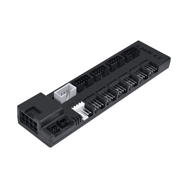 Lian Li ハブ 内部USBハブ Edge Hub ADV Black EG-HUB03B ブラック Edge Series PSU Connector or PCIe 8PIN給電 リアンリー 【キャンセル不可・北海道沖縄離島配送不可】 4718466024749-ds applied2-11773885 パソコンパーツのアプライド パッケージ画像