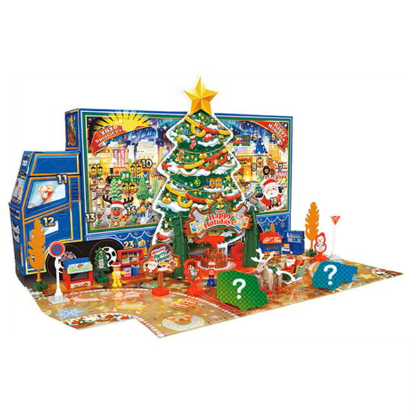 【新品未開封品 大特価品】タカラトミー トミカワールド トミカ アドベントカレンダー2026 クリスマス カウントダウン クリスマスラッピングカー2台付き 車 ミニカー おもちゃ 3歳以上 4904810189121