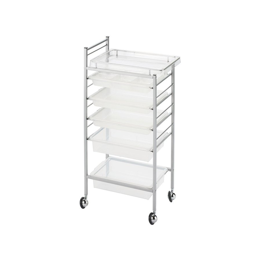 西村製作所 C−329収納ワゴン クリア 【メーカー直送のため代引・日時指定不可】【北海道沖縄離島不可】