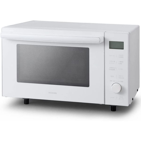 アイリスオーヤマ オーブンレンジ18L MO-F1809-CW ホワイト 0501-4967576598163-ds 【代引・日時指定・キャンセル不可】 -お取り寄せ品-