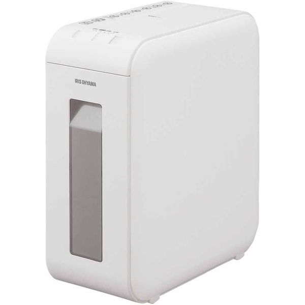 アイリスオーヤマ パーソナルシュレッダー P6HCSV-W ホワイト 0501-4967576599207-ds 【代引・日時指定・キャンセル不可】 -お取り寄せ品-
