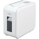 アイリスオーヤマ ※パーソナルシュレッダー クロスカット P6HS75C-W ホワイト 0501-4967576634397-ds 【代引・日時指定・キャンセル不可】 -お取り寄せ品-