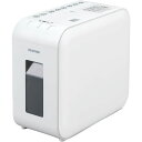 アイリスオーヤマ ※パーソナルシュレッダー マイクロクロスカット P4HS75M-W ホワイト 0501-4967576634410-ds 【代引・日時指定・キャンセル不可】 -お取り寄せ品-