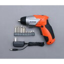 アイリスオーヤマ 充電式電動ドライバー JCD-421-D オレンジ 0501-4967576328722-ds -お取り寄せ品-