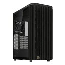 ASUS PCケース PA401 WOOD TG BK アッシュウッド ATX micro-ATX mini-ITX対応 ブラック 【キャンセル不可・北海道沖縄離島配送不可】 0197105654648-ds(2)