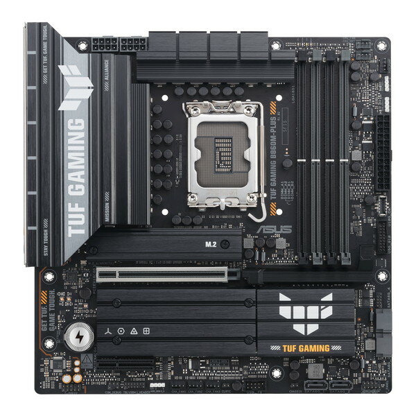 ASUS マザーボード TUF GAMING B860M-PLUS LGA1851 Intel B860 micro-ATX DDR5 【キャンセル不可・北海道沖縄離島配送不可】 0197105785137-ds