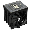 Thermalright CPUクーラー Burst Assassin 120 Vision BLACK 2.4インチ液晶搭載 高さ:156mm LGA1851/AM5対応 ブラック BA120 VISION BLACK 【キャンセル不可・北海道沖縄離島配送不可】 4571388255048-ds