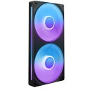 NZXT 新機軸 ケースファン シングルフレームファン F240 RGB CORE 240mm 2400RPM RF-U24HF-B1 ブラック 黒 4943508304200