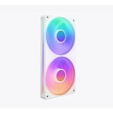 NZXT 新機軸 ケースファン シングルフレームファン F240 RGB CORE 240mm 2400RPM RF-U24HF-W1 ホワイト 白 4943508304217