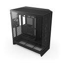 NZXT PCケース H9 FLOW(2025) ブラック CM-H92FB-01 ファン4基標準搭載 E-ATX/ATX/Micro-ATX/Mini-ITX 斜めファン配置 【キャンセル不可・北海道沖縄離島配送不可】 -お取り寄せ- 4943508304873-ds