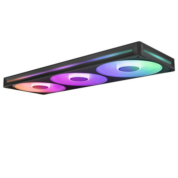 NZXT ケースファン F420 CORE RGB ブラック RF-U42HF-B1 140mmファン×3相当 RGB発光 【キャンセル不可・北海道沖縄離島配送不可】 -お取り寄せ- 4943508305047-ds - Image 3
