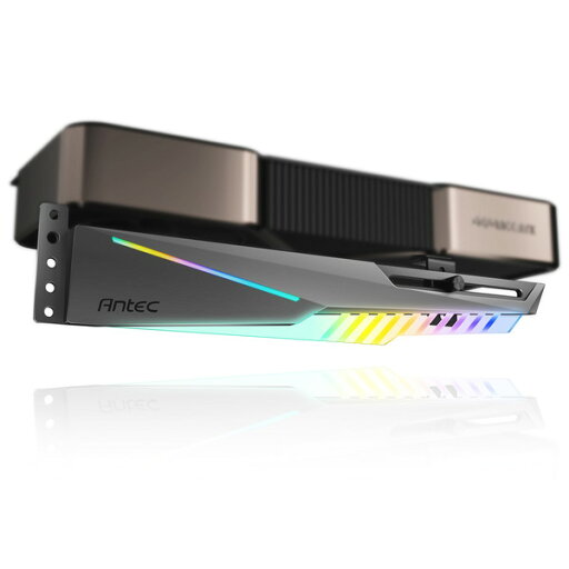 Antec GPUサポートステー Dagger ARGB ブラック AT-HGPUH-ARGB-BK GPU幅170〜270mm/高さ40〜65mm対応 ARGB発光 【キャンセル不可・北海道沖縄離島配送不可】 0761345777254-ds Antec GPUサポートステー Dagger ARGB ブラック AT-HGPUH-ARGB-BK GPU幅170〜270mm/高さ40〜65mm対応 ARGB発光 【キャンセル不可・北海道沖縄離島配送不可】 0761345777254-ds
