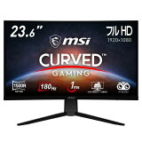 180Hzιեå졼б Ѷʥѥͥܥߥ󥰥˥ MSI G2422C 23.6 եHD 180Hz 1msMPRT VAѥͥ 250 ѶΨ1500R եå ֥롼饤ȥå ʥȥӥ ǥץ쥤 4526541047596-ds