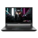 ゲーミングノートパソコン GIGABYTE ギガバイト AORUS 17X AXF-D4JP694JP 17.3インチ Corei9-13980HX GeForce RTX4080 Laptop GPU メモリ:16GB SSD:1TB Windows11 Pro QHD 狭額縁 ノートPC 英語配列キー 4719331755898-ds