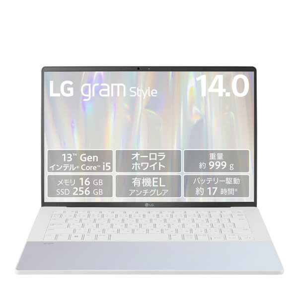 m[gp\R LG gram Style 14Z90RS-KA51J 14C` Corei5-1340P :16GB SSD:256GB Windows11 Home I[zCg 999g Fؓ m[gPC 4989027026001-ds