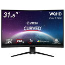 y|CgAbv425gNztbV[g240Hz RAPID VAplژpȃQ[~Oj^[ MSI MAG 325CQRXF 31.5C` WQHD(2,560 ~ 1,440) 240Hz 1ms(GTG) RAPID VApl őPx400 A`tbJ[ iCgrW u[CgJbg Adaptive-Sync