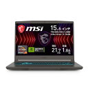 滑らか表示ディスプレイ(144Hz)搭載 持ち運べるゲーミングノートPC MSI Thin-A15-B7VE-4159JP 15.6インチ Ryzen 7 7735HS GeForce RTX 4050 Laptop GPU メモリ:16GB SSD:1TB Windows11 Home フルHD 144Hz ノートパソコン 4526541196881-ds