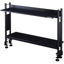 Bauhutte バウヒュッテ デスクラック2 BHS-1000HN-BK ブラック 4589946145168 【代引・日時指定・キャンセル不可・北海道沖縄離島配送不可】-メーカー直送-