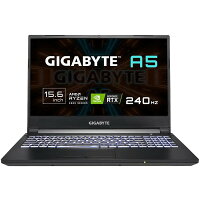 ゲーミングノートPC GIGABYTE ギガバイト A5 X1-CJP2130SH AMD Ryzen 9 5900HX NVIDIA GeForce RTX 3070 メモリ： 8GB 512GB M.2 PCIe SSD 15.6インチ Windows 10 Home ゲーミングノートパソコン 4719331825898