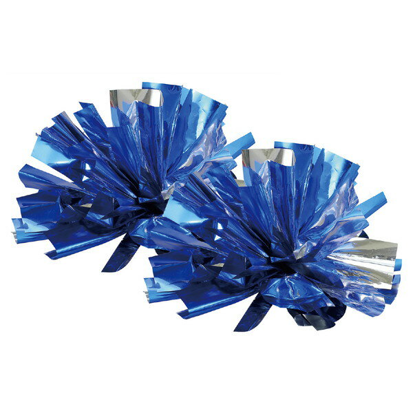 ARTEC アーテック らくらくチアポンポン 小 ブルーシルバー 運動会 発表会 運動会 発表会 イベント 18029 【キャンセル不可・北海道沖縄離島配送不可...