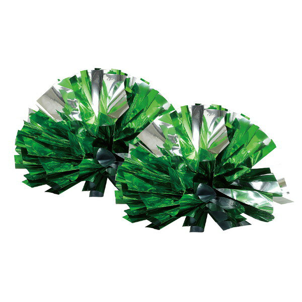 ARTEC アーテック らくらくチアポンポン 小 グリーンシルバー 運動会 発表会 運動会 発表会 イベント 18031 【キャンセル不可・北海道沖縄離島配送不...