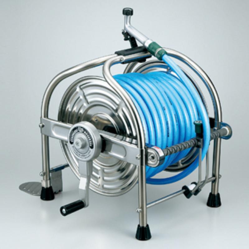 【受注生産品・キャンセル不可】トーエイライト(TOEI LIGHT) ホースリール ステンホースリールSLA40P G-1533【代引・日時指定・北海道沖縄離島配送不可】-お取り寄せ品-