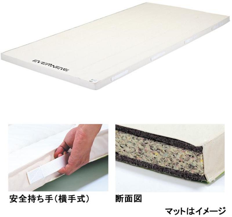 【受注生産品・キャンセル不可】エバニュー(EVERNEW) 体操マット 合成スポンジコンビマット9号120x240x6 EKM332【代引・日時指定・北海道沖縄離島配送不可】【企業・学校・施設等の配送のみ対応】【個人宅配送不可】-お取り寄せ品-