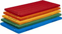 【受注生産品・キャンセル不可】エバニュー(EVERNEW) エコ・カラーコンビマット すべり止付 90x180x5 EKM016 オレンジ【代引・日時指定・北海...