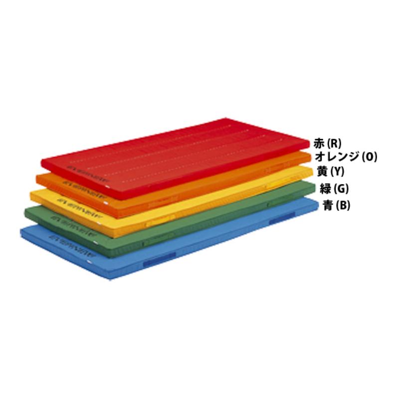 【受注生産品・キャンセル不可】エバニュー(EVERNEW) エコ・抗菌カラーコンビマット 滑り止め付 120x240x5cm EKM037 キイロ 400【代引・日時指定・北海道沖縄離島配送不可】【企業・学校・施設等の配送のみ対応】【個人宅配送不可】-お取り寄せ品-