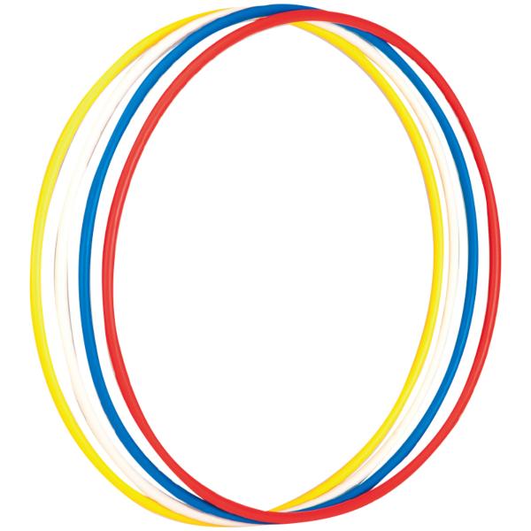 エバニュー(EVERNEW) 体操棒・リング 体操リングL(4色組) EKB196【代引・日時指定・北海道沖縄離島配送..