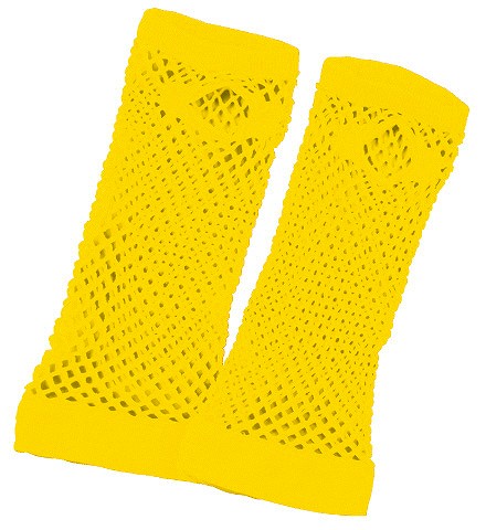 【最大1,500円OFFクーポン★9月1日★店内全品対象】ARTEC アーテック 運動会・発表会・イベント 運動会・競技・演技・小道具・イベント カラーメッシュグローブ 黄 商品番号 1986 お取り寄せ 4521718019864